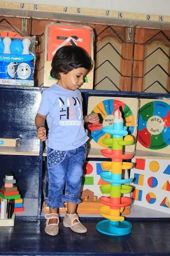 Indoor learning activity at Minnie World Kids Pre-School